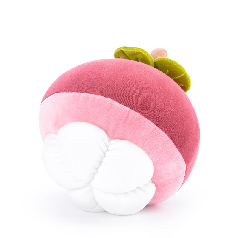 Plush fruit pillow toys creative Cushion Pillow Kawaii Fruit Peaches Stuffed Doll Toys For Children Birthday Gift — detail