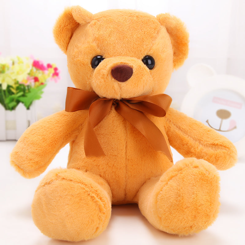 Small Bear Plush Bear Hug bBar Plush Plush Toy Panda Doll Bear Puppet Doll Girl — in use