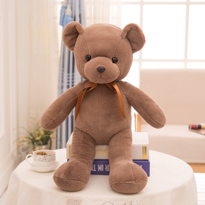 Small Bear Plush Bear Hug bBar Plush Plush Toy Panda Doll Bear Puppet Doll Girl — side view