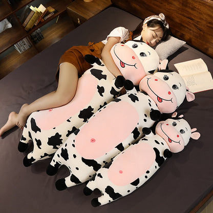Birthday gift cartoon cow plush toy doll — detail
