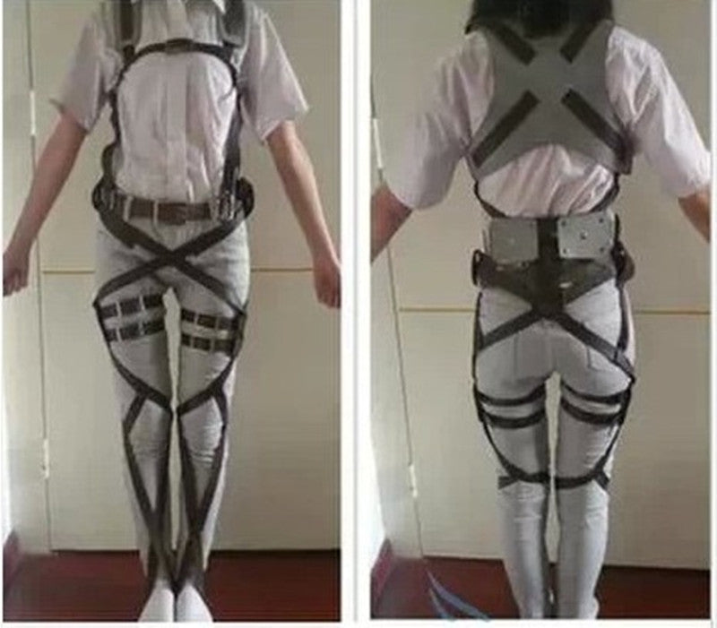 Cosplay Anime Belt Installation Performance Props — back view