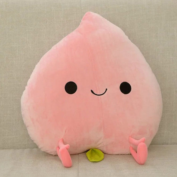 Orange Pear Peach Cushion Plush Toy | Magic Stories