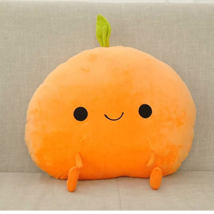Orange Pear Peach Cushion Plush Toy | Magic Stories