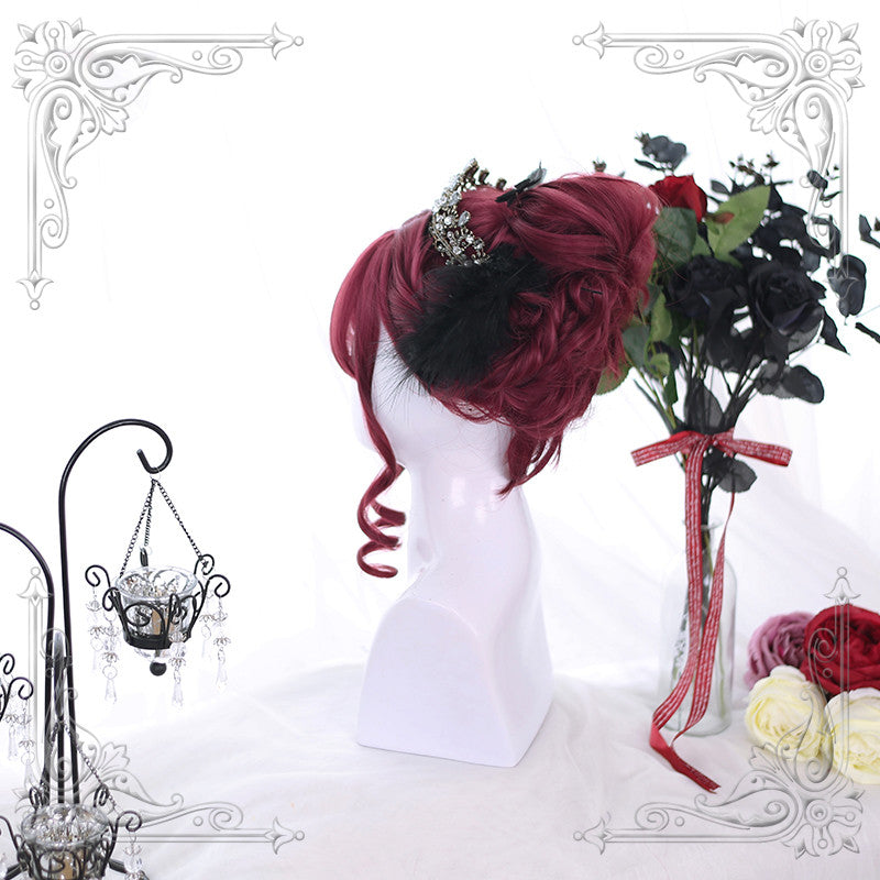 Harajuku Soft Girl Lolita Wig Lolita Gentle Curly Japanese Cute Short Hair — packaging