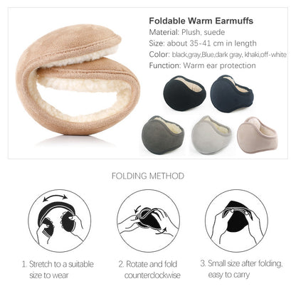 Suede Earmuffs Plush Earmuffs | Magic Stories