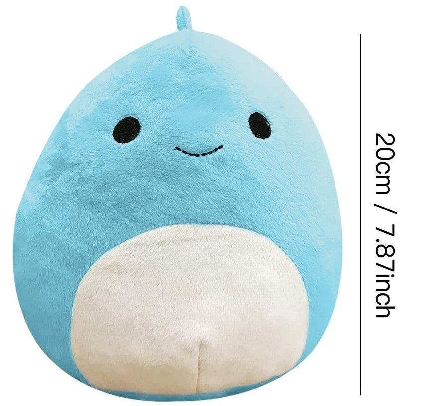 Cute Soft Chubby Dinosaur Doll Plush Dinosaur Toy — side view