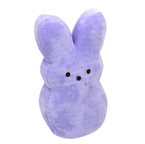 Children's Plush Bunny Toy Soft Plush Doll Cushion Pillow — side view