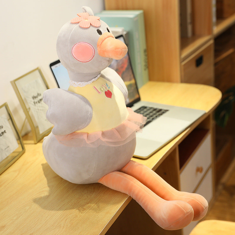 Cartoon Swan Plush Toy Birthday Gift Doll | Magic Stories