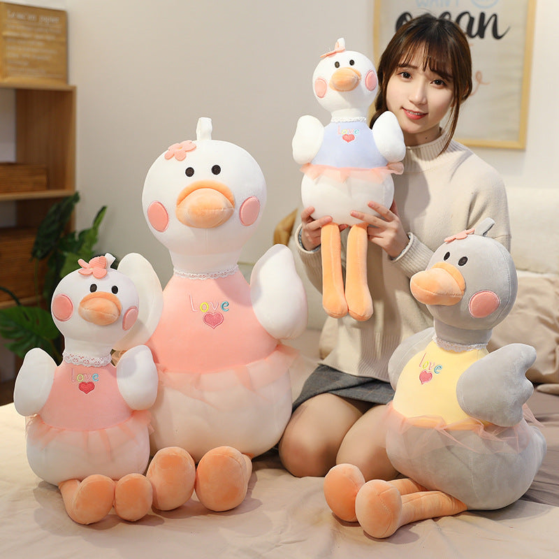 Cartoon Swan Plush Toy Birthday Gift Doll | Magic Stories
