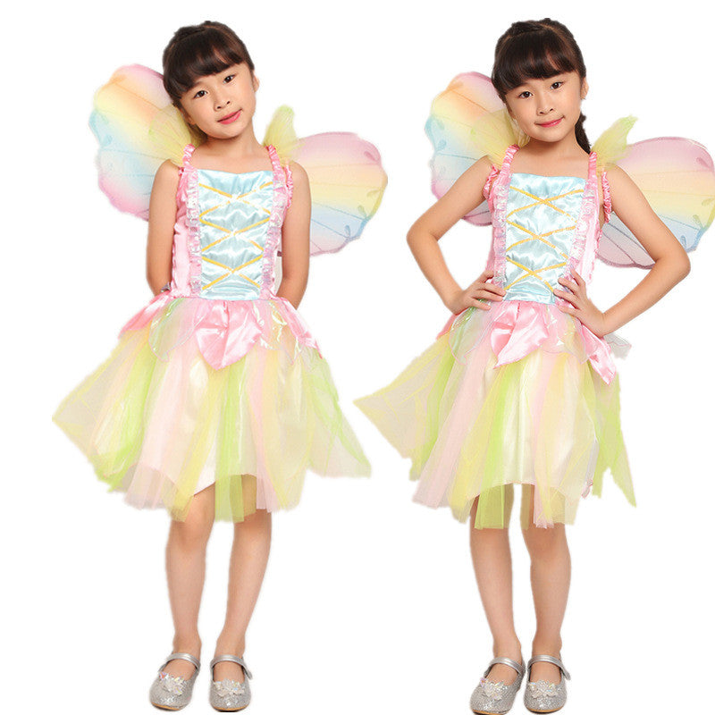 Princess Dress Cosplay Rainbow Angel | Magic Stories