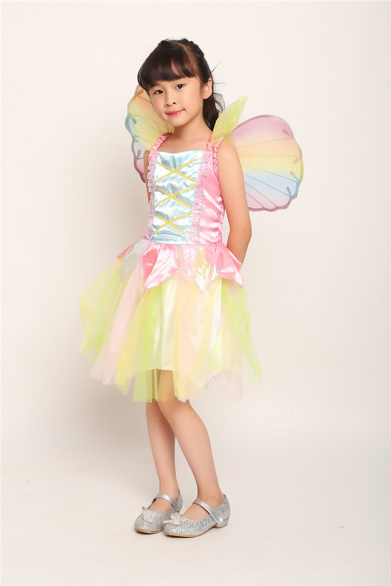 Princess Dress Cosplay Rainbow Angel | Magic Stories