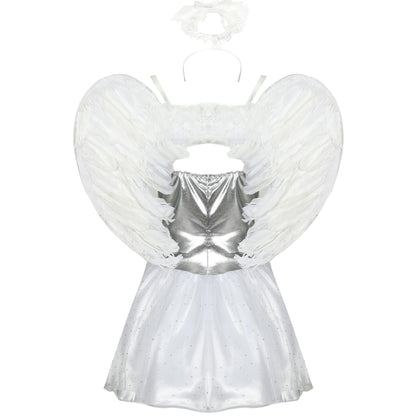 Fashion Female Cosplay Angel Elf Costume | Magic Stories