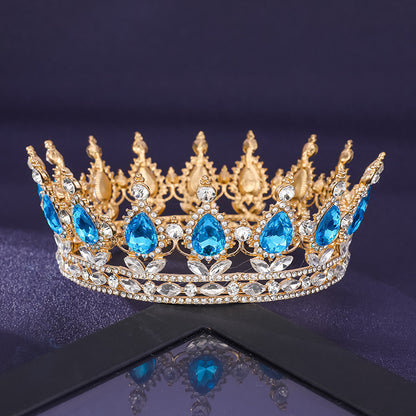Rhinestone Crown Full Circle Big Crown | Magic Stories
