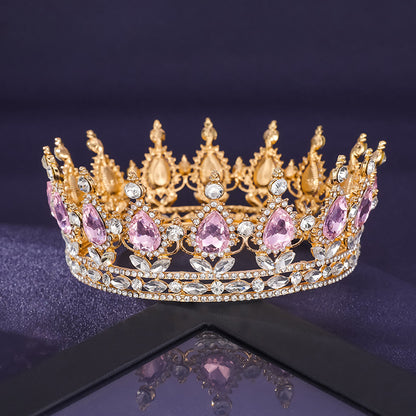 Rhinestone Crown Full Circle Big Crown | Magic Stories