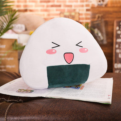 Cartoon Anime Rice Ball Plush Toy Plush Doll Large Sleeping Pillow Ragdoll Doll Children's Day Gift — packaging