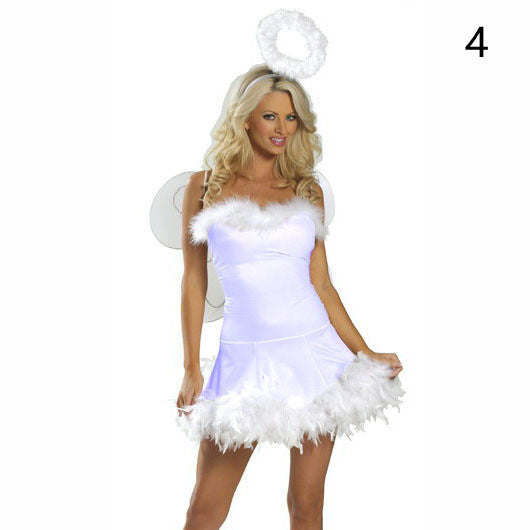 Adult Masquerade Angel Demon Cosplay Costume — packaging