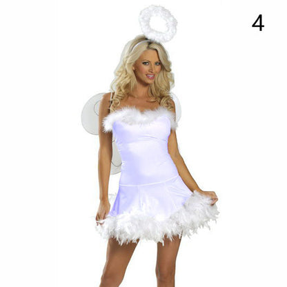 Adult Masquerade Angel Demon Cosplay Costume — packaging