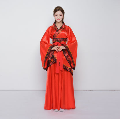 Hanfu National Costume Female Ancient Costume Quyuan Performance Costume — packaging