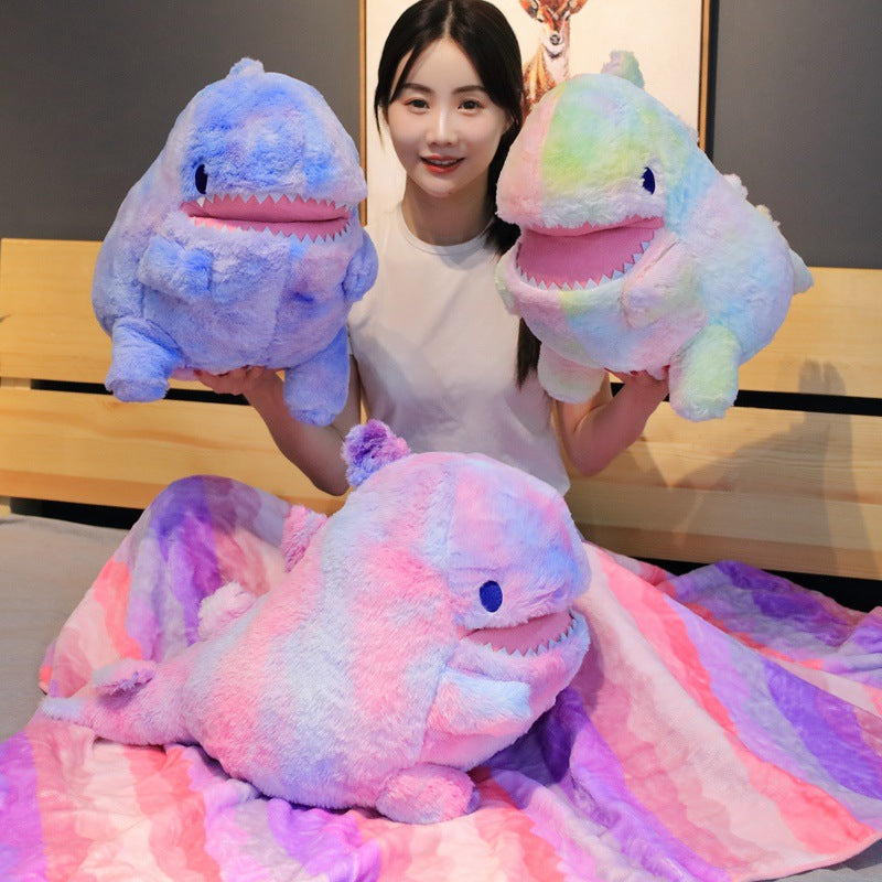 Rainbow Dinosaur Pillow Plush Toy — packaging