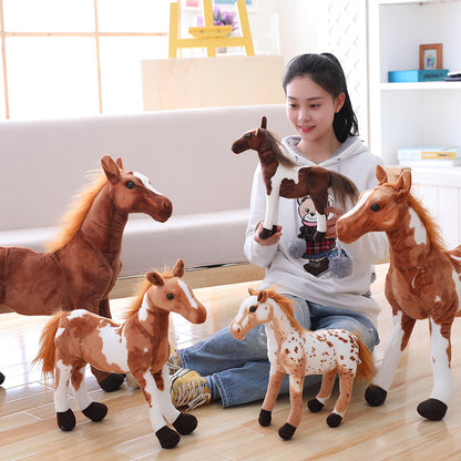 30-60cm Simulation Horse Plush Toys Cute | Magic Stories