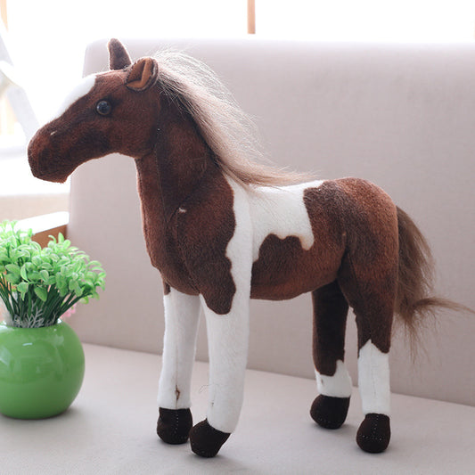 30-60cm Simulation Horse Plush Toys Cute | Magic Stories