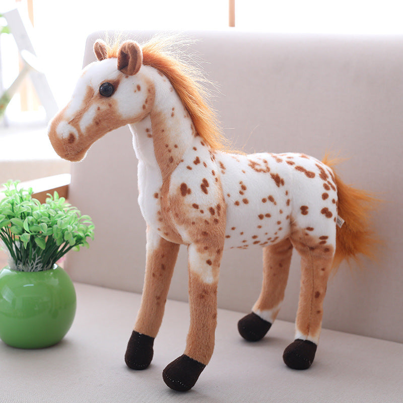 30-60cm Simulation Horse Plush Toys Cute | Magic Stories