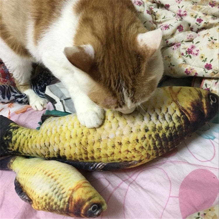 Pet Simulation Plush Cat Fish Toy | Magic Stories