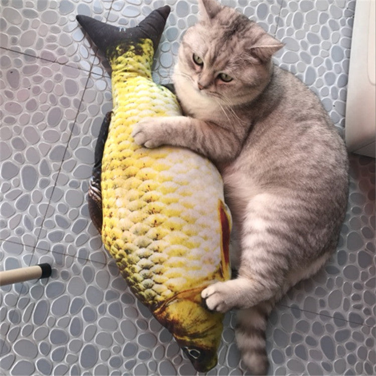 Pet Simulation Plush Cat Fish Toy | Magic Stories