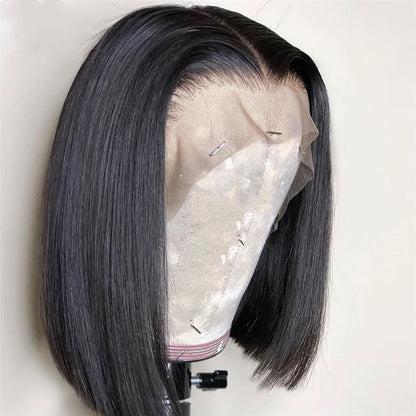 Wig Women's Real Wig Headgear — in use