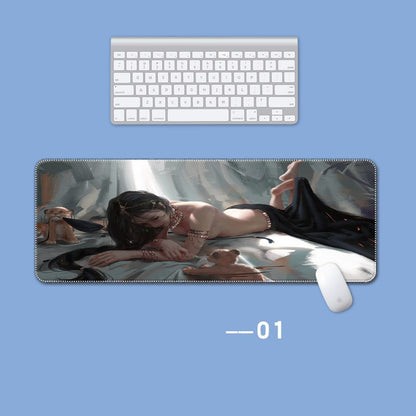 Mouse Pad Anime Cartoon Thickened Lock | Magic Stories
