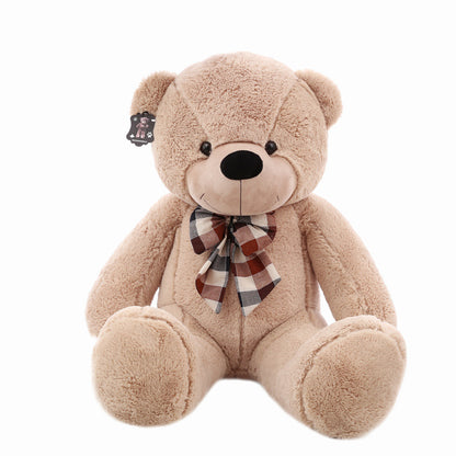 Bow Tie Teddy Bear Doll Custom Plush Toy Large Birthday Gift For Girlfriend Bear Doll — side view