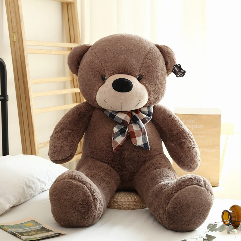 Bow Tie Teddy Bear Doll Custom Plush Toy Large Birthday Gift For Girlfriend Bear Doll — detail