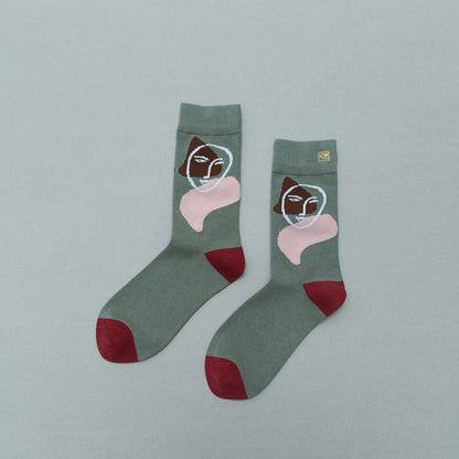Autumn Socks Female European And American | Magic Stories