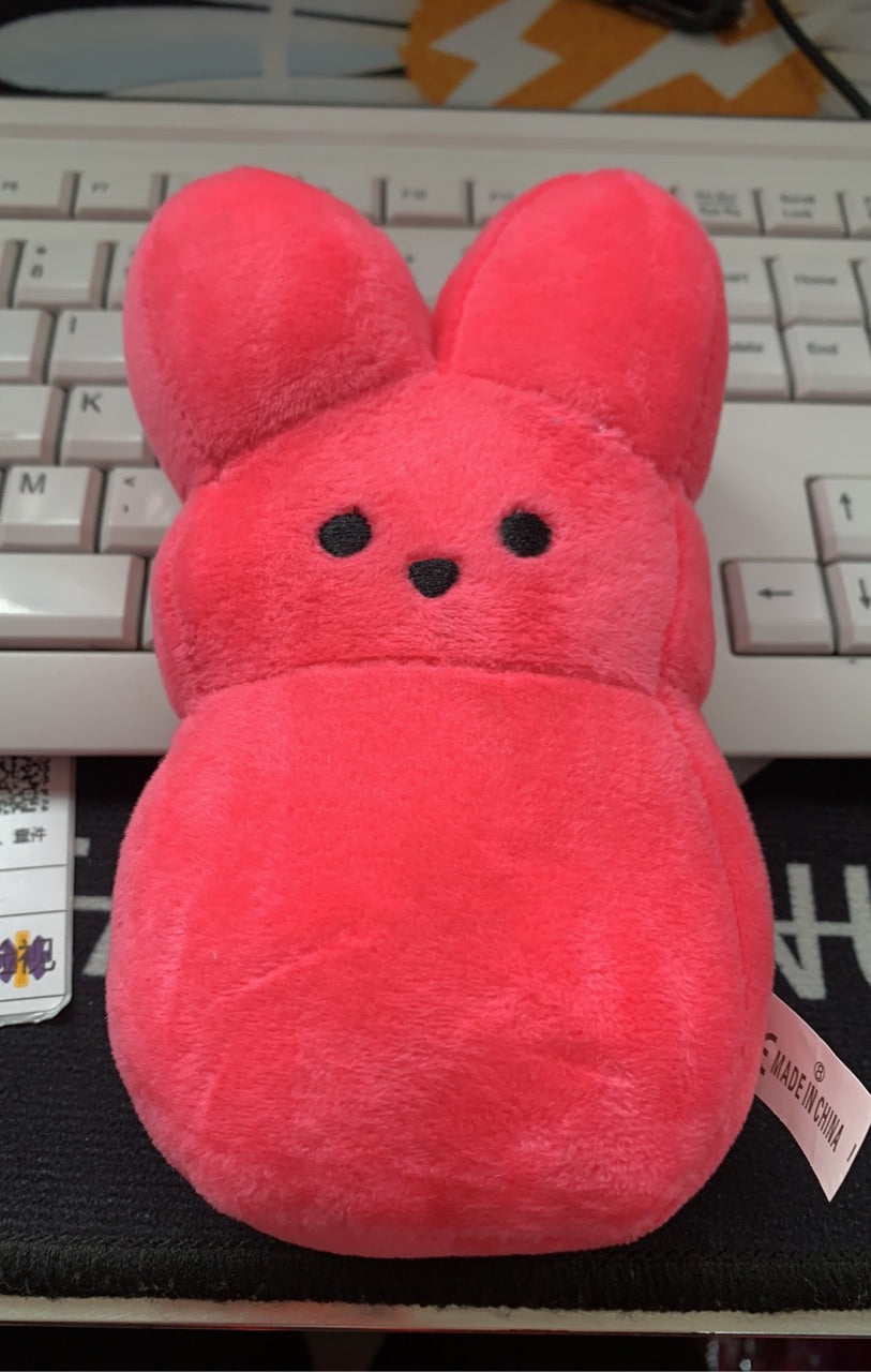 Children's Plush Bunny Toy Soft Plush Doll Cushion Pillow — back view