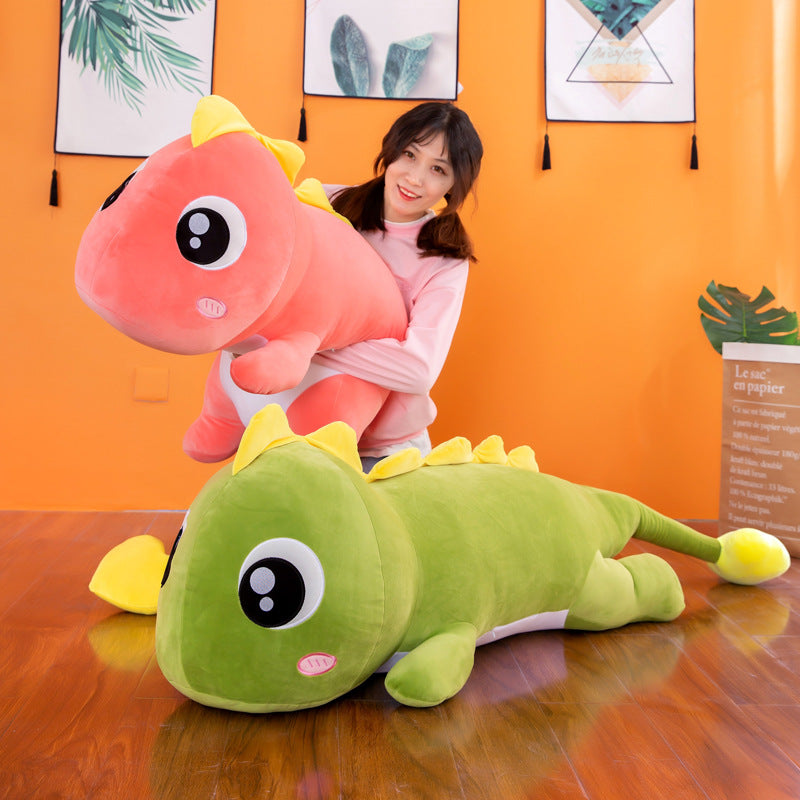 Big-Eyed Dragon Plush Toy Soft Dinosaur Doll | Magic Stories