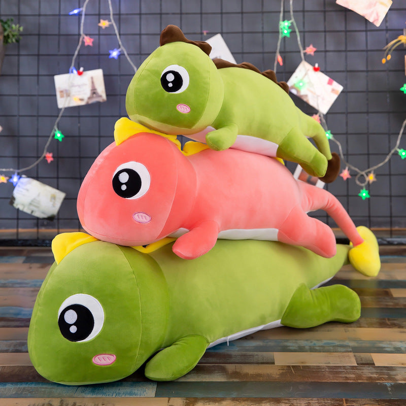 Big-Eyed Dragon Plush Toy Soft Dinosaur Doll | Magic Stories