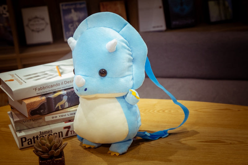 Tyrannosaurus Triceratops Dinosaur Plush Toy | Magic Stories