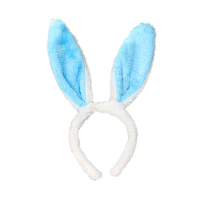 Plush Bunny Ears Headband Headdress — scale reference