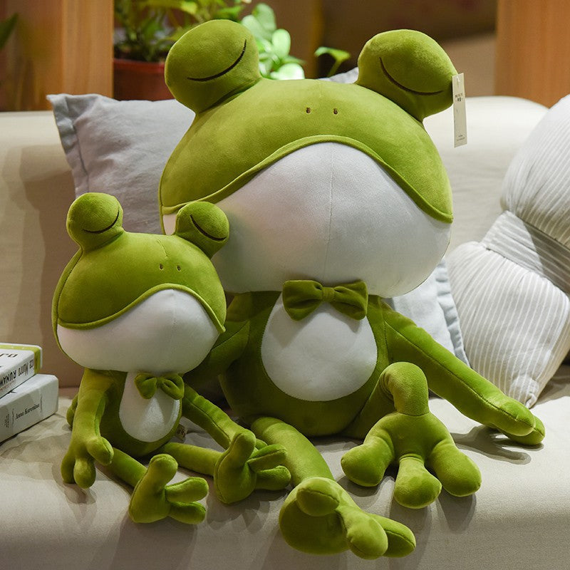 Soft Frog Plush Toy Doll Is Cute And Super Cute — packaging
