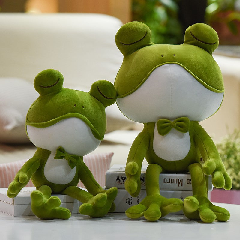 Soft Frog Plush Toy Doll Is Cute And Super Cute — detail