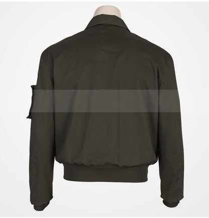 High Aspiration Medellin Cos Suit Bomber Jacket Cosplay — in use