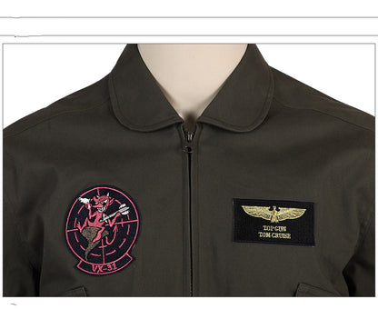 High Aspiration Medellin Cos Suit Bomber Jacket Cosplay — detail