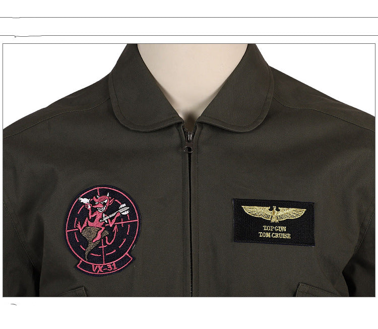 High Aspiration Medellin Cos Suit Bomber Jacket Cosplay — detail