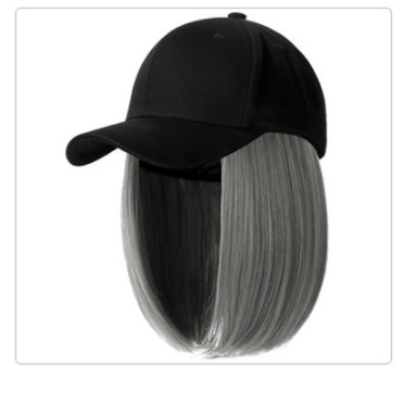 Bear Bully Wig Hat Wig One Short Curly Hair Bob Head — packaging