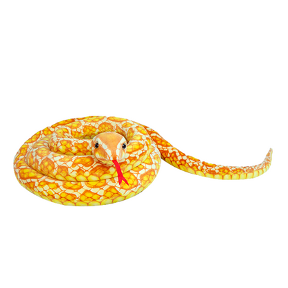 Simulation Snake White Green Snake Plush Toy | Magic Stories