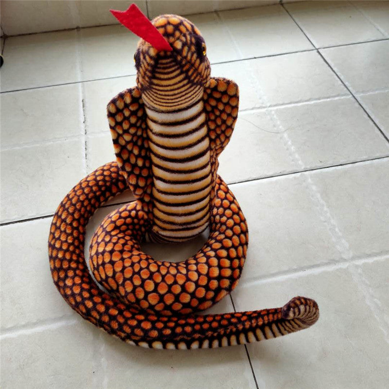 Simulation Snake White Green Snake Plush Toy | Magic Stories