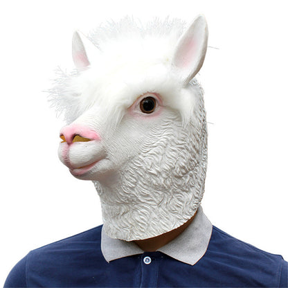 Halloween White Mask Party Supplies Animal | Magic Stories