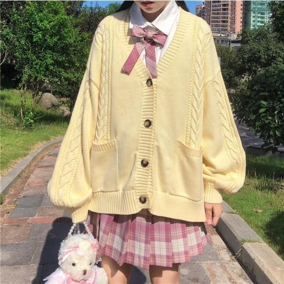Japanese College Style Jk Uniform Sweater | Magic Stories