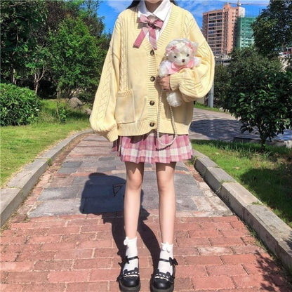Japanese College Style Jk Uniform Sweater | Magic Stories