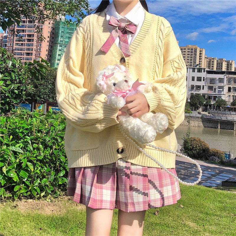 Japanese College Style Jk Uniform Sweater | Magic Stories
